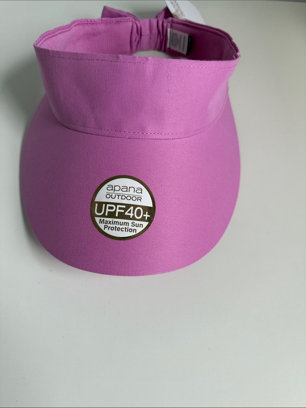 NWT Apana Golf Sun Visor in Bright Pink